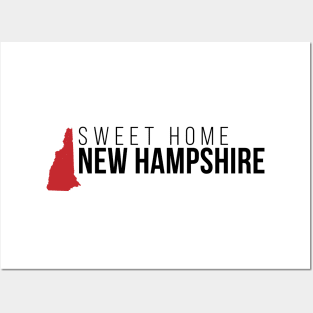 Sweet Home New Hampshire Posters and Art